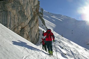 Schneeschuhwanderung aufs Kalksteinjöchl