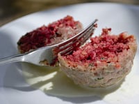 Rohnenknödel mit Meerrettichsauce