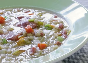 Minestra d'orzo altoatesina