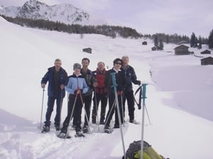 Schneeschuhwanderung vom Pfoital zur Stumpfalm (2000 m)
