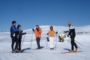 Schnupperlanglauf am Lavazépass