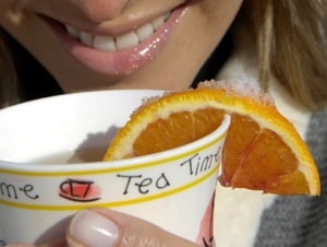 Tee trinken ist angesagt