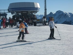 Una giornata sugli sci al Plan de Corones