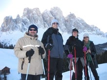 Schneeschuwandern beim Taubers Unterwirt