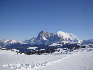 Scialpinismo sull'Alpe di Siusi