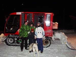 Hüttenabend mit Rodelabfahrt