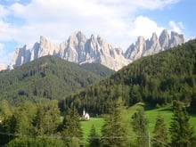 Peitlerkofel: Im Vilnößtal - der Heimat von Reinhard Messner