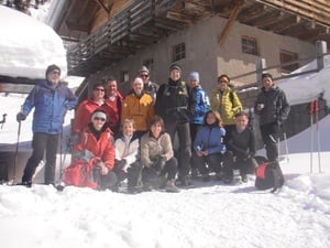 Schneeschuhtour zum Kalksteinjöchl (2349 m)