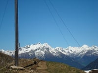 Sambock auf 2369 m eine herrliche Aussicht