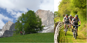 Biken im Weltnaturerbe Dolomiten
