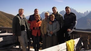 Vom Kalksteinjöchl zur Bonner Hütte in Toblach