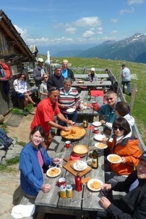 Spaghetti-Tour zum Schusterhüttl