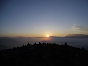 Sonnenaufgangswanderung zu den Stoanernen Mandeln