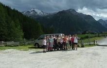 Alla malga Knuttenalm nella Valle Aurina
