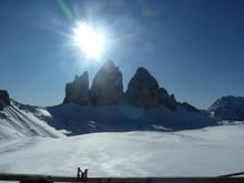 Con le ciaspole da Sesto alle Tre Cime di Lavaredo