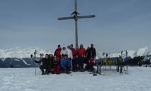Mit den Schneeschuhen auf den Lutterkopf 2176m in Taisten