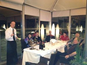 Degustazione di vino al Pfösl