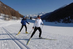 Langlaufen im Schlinigertal
