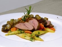 Natur-Gourmet-Menü im Naturhotel Pfösl